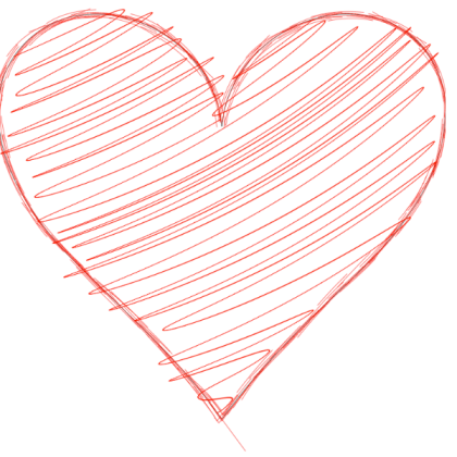 Messy heart e-e Roblox decal