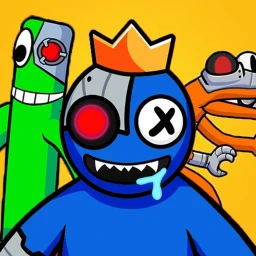 🔵 Survive The Rainbow Friends Simulator! [NEW] icon