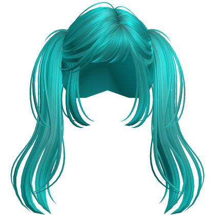 Messy Vamp Scene Pigtails Aquamarine