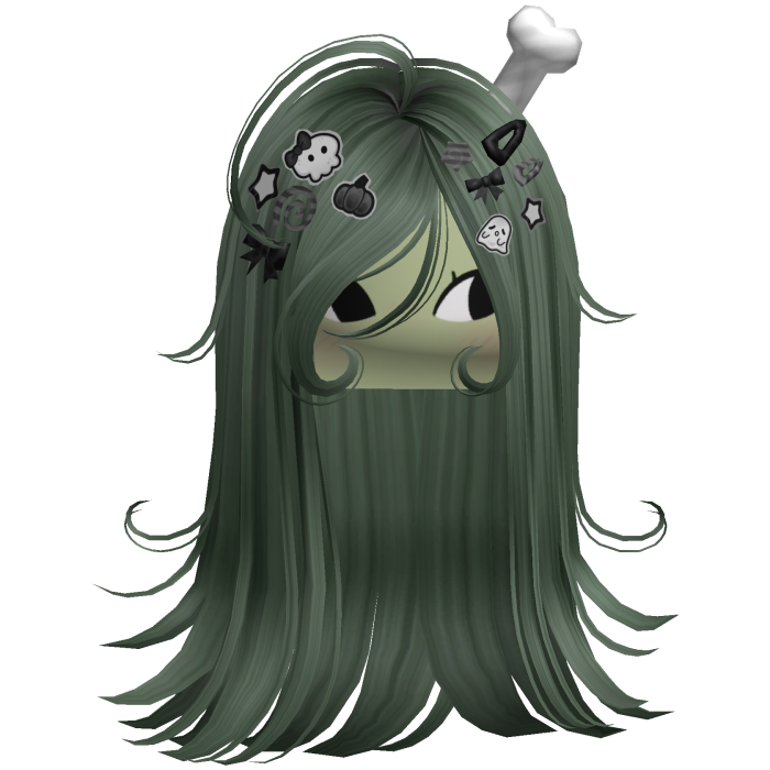 ♡ Halloween Zombie Charms Combo (Dark Green)