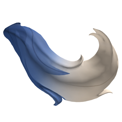 Soft Blue Wolf Tail