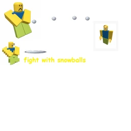 fight with snowballs icon