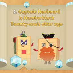 numberblocks pirates icon
