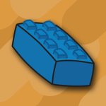 Bright Blue Block