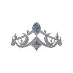 Moonlight Blue Diamond Tiara