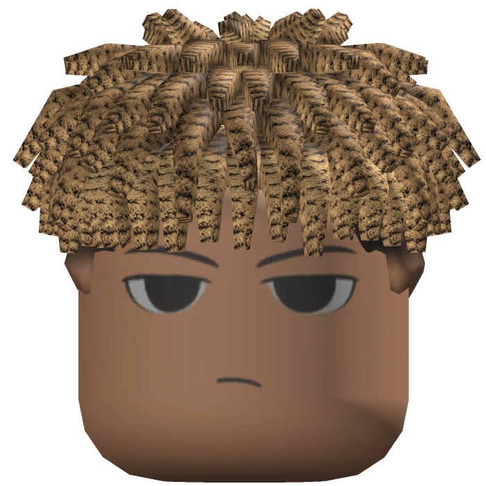 Short Curly Twists Hair (Blonde)