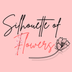 Silhouette of Flowers