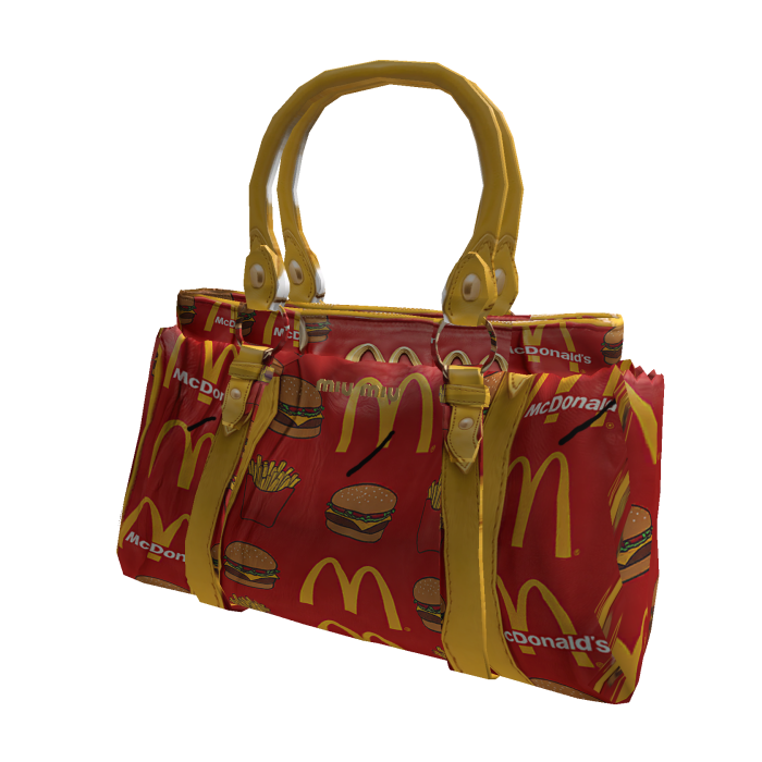 Cutesy Red McDonalds Purse 3.0
