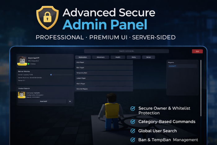 Advanced Admin Panel System preview 1