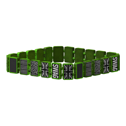 ⚝ y2k vkei emo tile bracelet [R6]