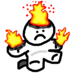 Burning Plushie