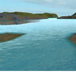 The dried out sea