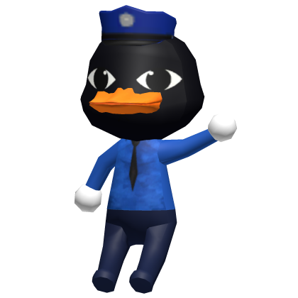 Officer Duckman Plushie Animal Hospital Right