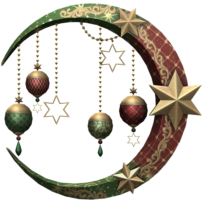 Winter Aesthetic Crescent Moon