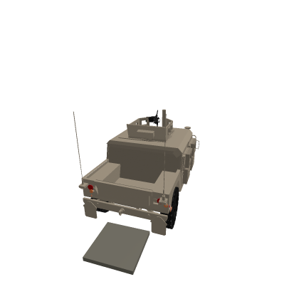 Armored Humvee
