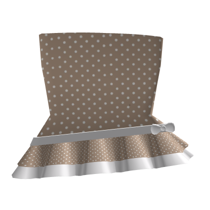 fawn polka dot dress
