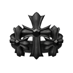 Obsidian Cross Crown