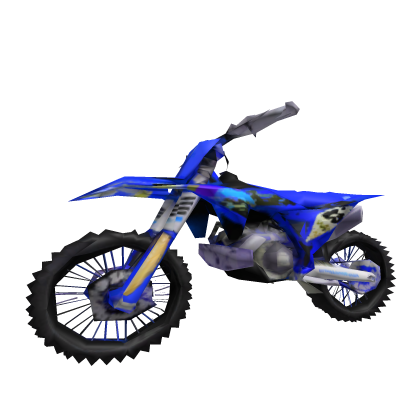 Dirt Bike Motocross Blue thumbnail
