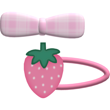 ♡: cute strawberry mezzo piano hairclip