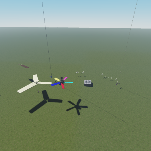 funniest wobbly ceiling fan world