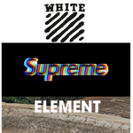 Element, supreme y off-white