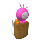 Vegetable Basket with Garlic Fairy