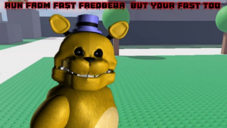 Fast Fredbear But you are fast too(VR SUPPORT!) screenshot 1