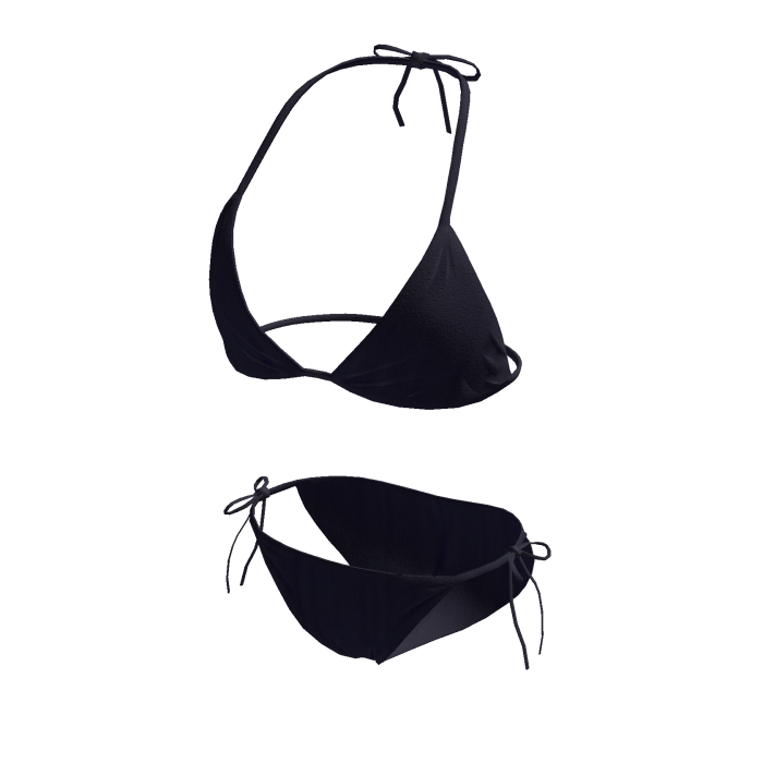 Dark Purple String Bikini