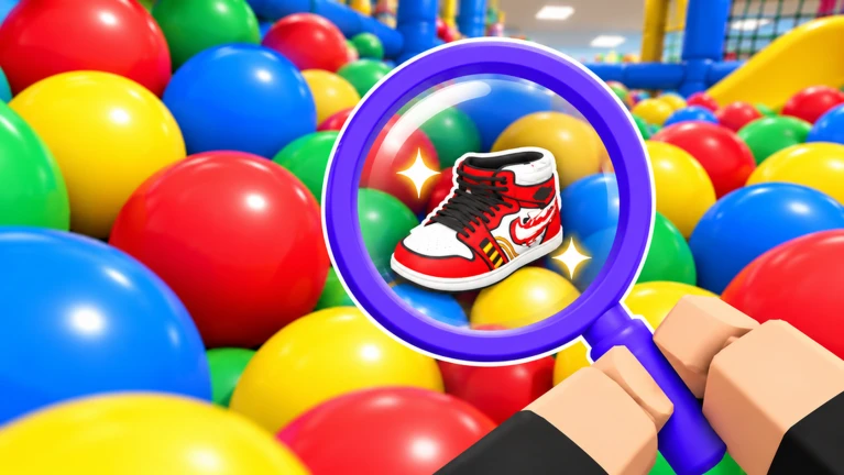 FIND THE SHOE IN THE BALLPIT game thumbnail