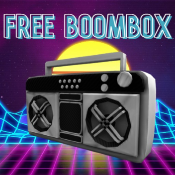 NEW! Free Boombox!