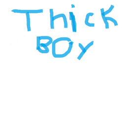 Thick boy icon