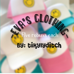 - Eva’s clothing -