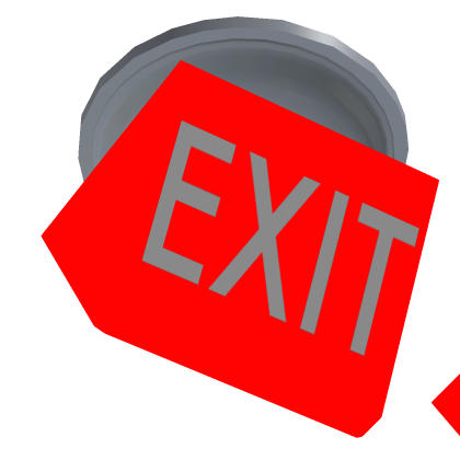Milk Glass Exit Sign Pack