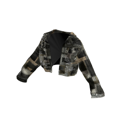 MARCHÉE - Sage Reworked Patchwork Denim Jacket