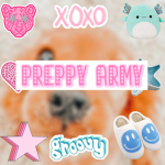 :) Preppy Army!! :D