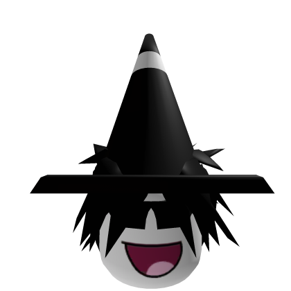 classic dashie hair with a black cone Roblox item