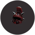 Found the Snowy Red Ice Nine Drone Helm!