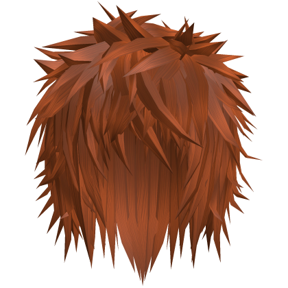 ginger orange gothic messy emo boy hair
