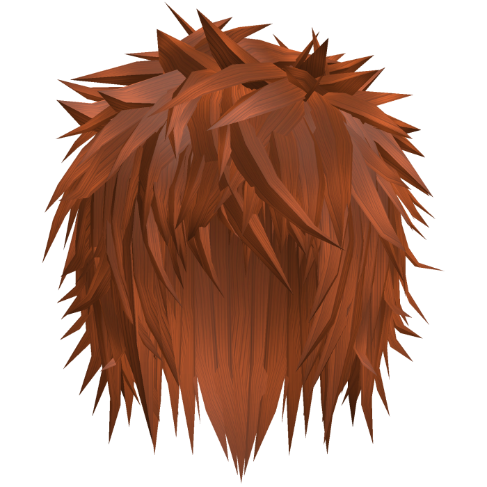 ginger orange gothic messy emo boy hair