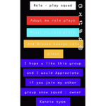 Role - play squad : by Kenzie