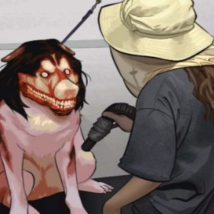 Survive smile dog painting Roblox decal