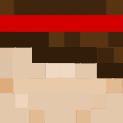 pixel gun man side of head (requested) Roblox decal