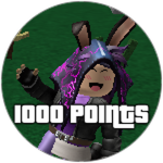 1000 points
