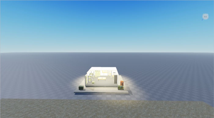 Modular Military Base Kit - 43 Pieces + Interior preview 3