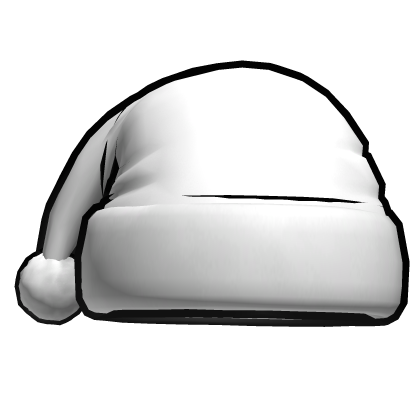 Christmas Cartoony Santa Hat White Roblox item