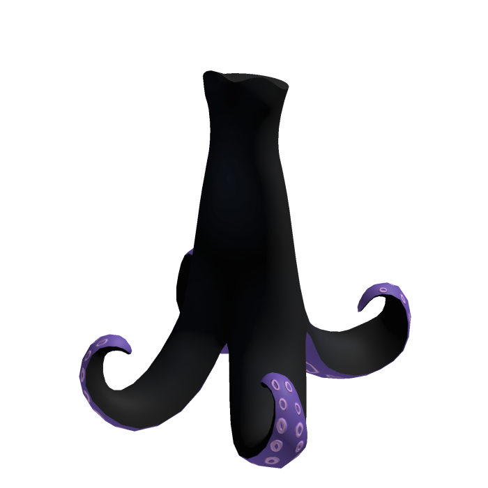 Ursula Dress - Purple Tentacles Black Dress
