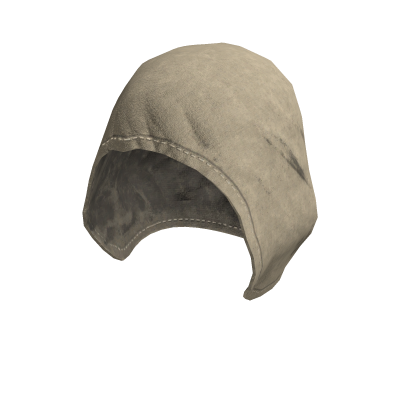 Oatmeal Linen Hood
