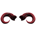 Red Demon Horns