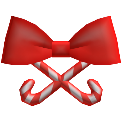 Cute Christmas Candy Cane Hair Clip Roblox item