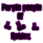 Purple People of Roblox